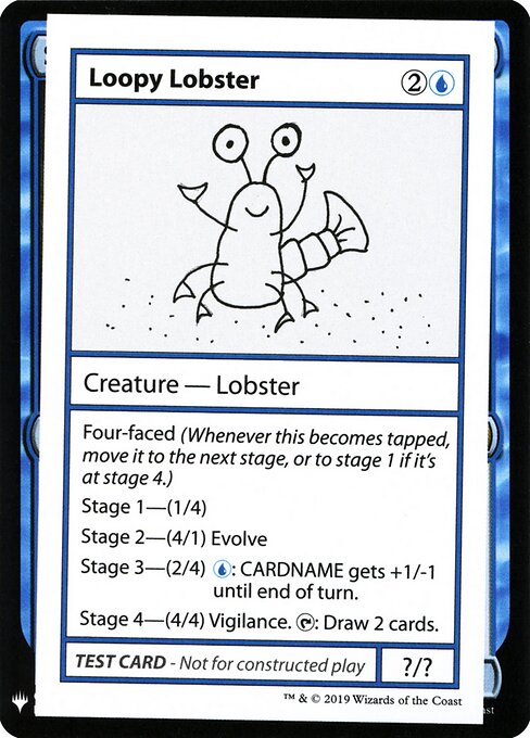 Loopy Lobster — art by Rachel Turian