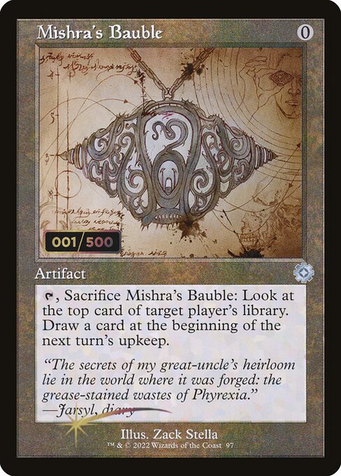 Mishra's Bauble — art by Zack Stella