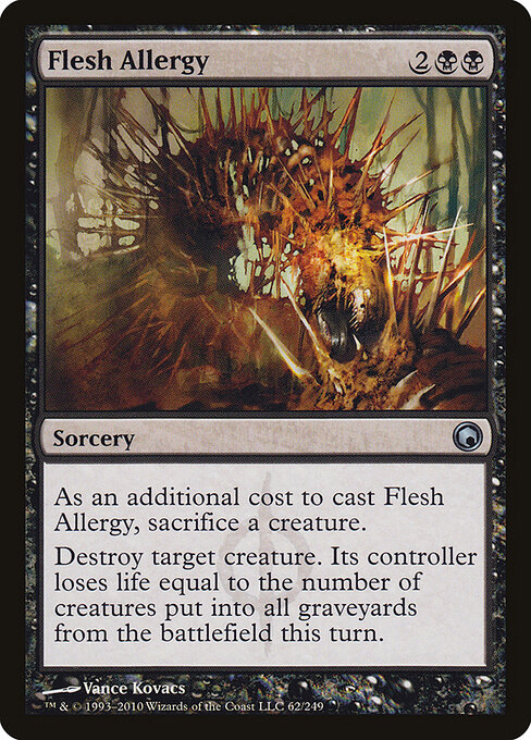 Flesh Allergy — art by Vance Kovacs