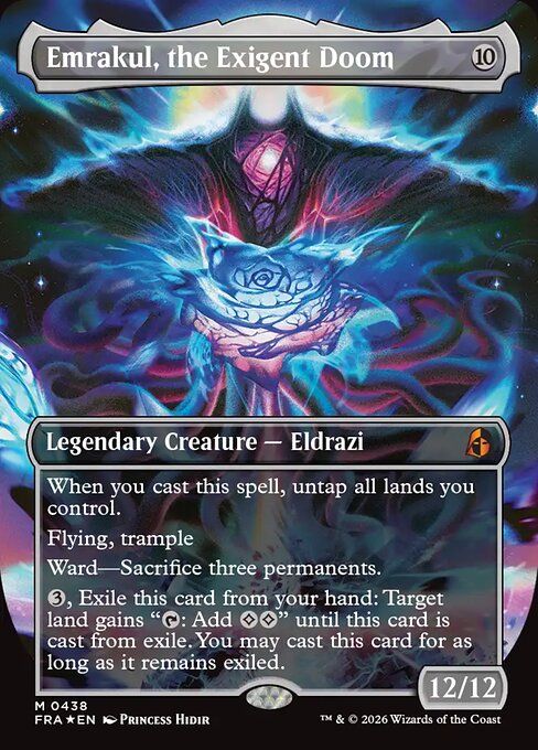 Emrakul, the Exigent Doom — art by Princess Hidir