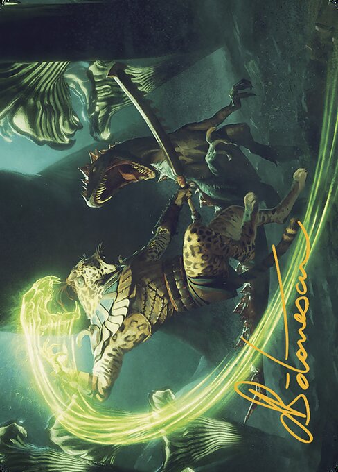 Contest of Claws // Contest of Claws — art by Cristi Balanescu