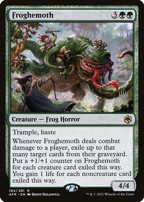 Froghemoth — art by Brent Hollowell