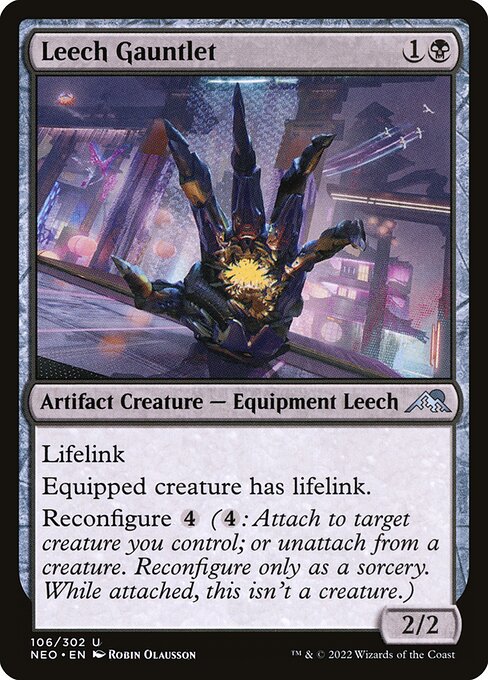 Leech Gauntlet — art by Robin Olausson