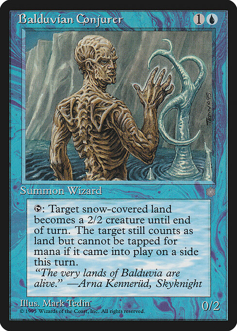 Balduvian Conjurer — art by Mark Tedin