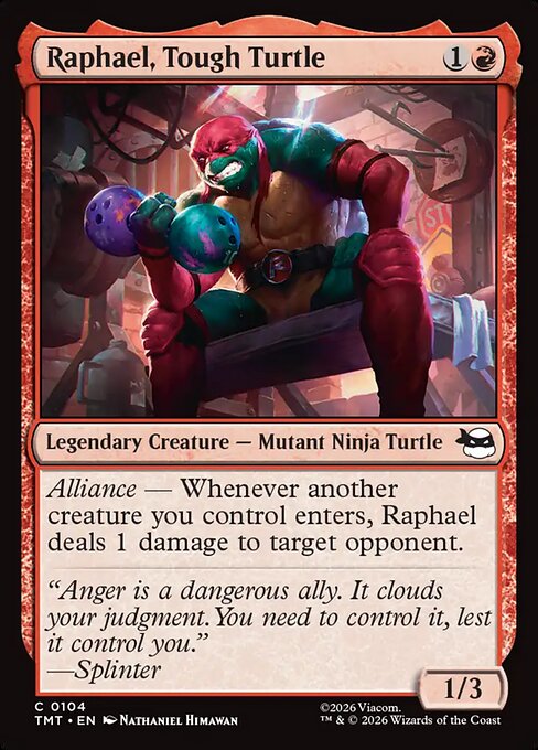 Raphael, Tough Turtle — art by Nathaniel Himawan