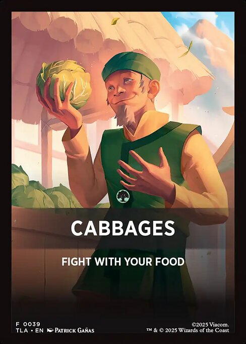 Cabbages — art by Patrick Gañas