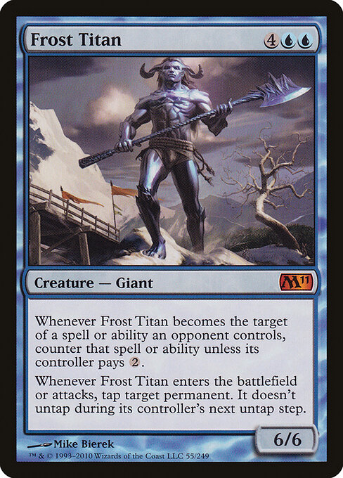 Frost Titan — art by Mike Bierek