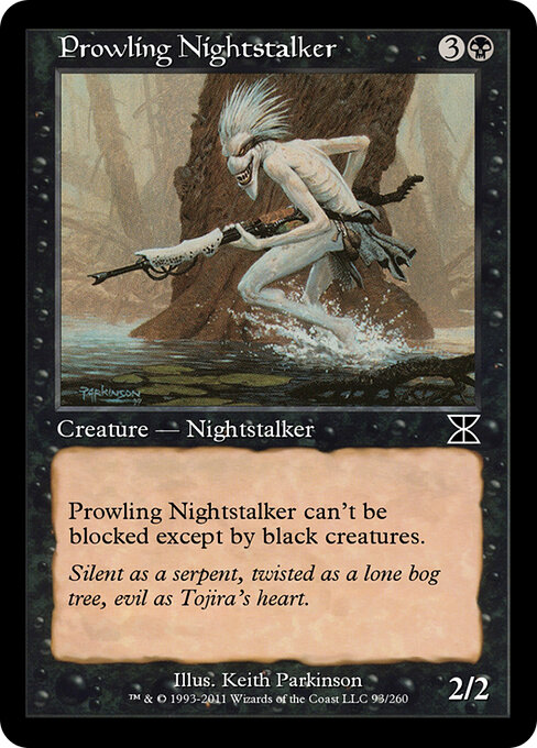 Prowling Nightstalker — art by Keith Parkinson