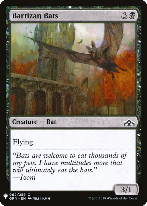 Bartizan Bats — art by Nils Hamm