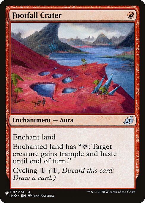 Footfall Crater — art by Ravenna Tran