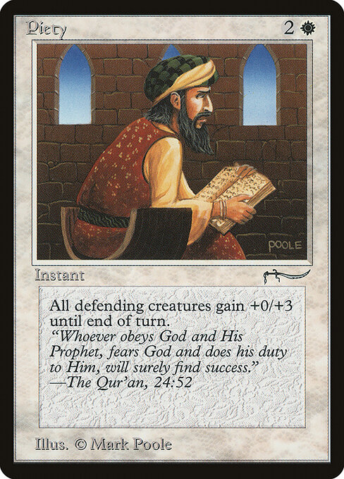 Piety — art by Mark Poole