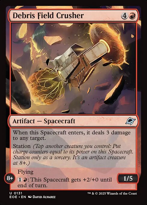 Debris Field Crusher — art by David Álvarez