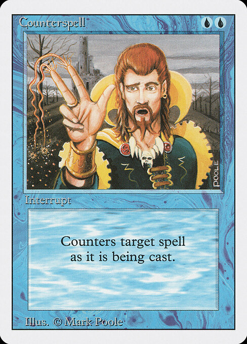 Counterspell — art by Mark Poole
