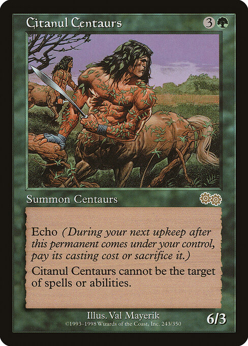 Citanul Centaurs — art by Val Mayerik