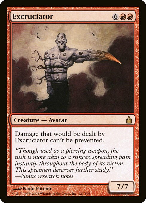 Excruciator — art by Paolo Parente