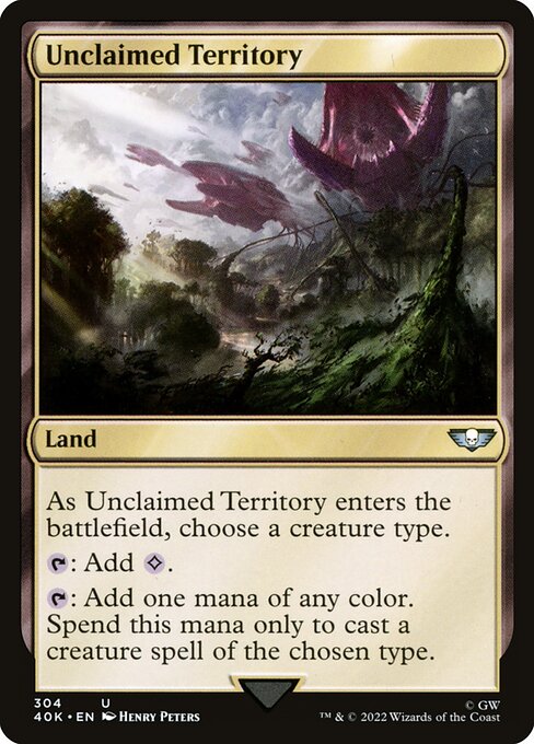 Unclaimed Territory — art by Henry Peters