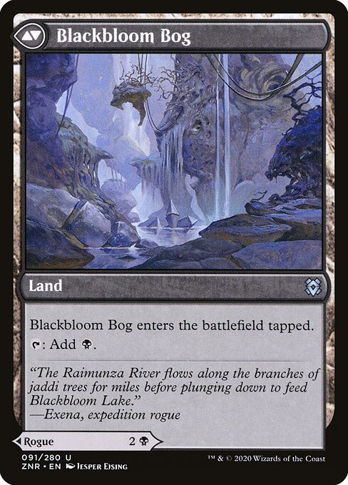 Blackbloom Rogue // Blackbloom Bog — art by Jesper Ejsing