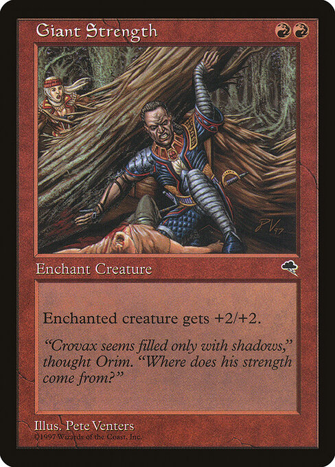 Giant Strength — art by Pete Venters