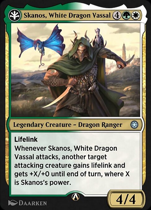 Skanos, White Dragon Vassal — art by Daarken