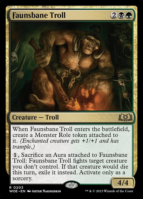 Faunsbane Troll — art by Artur Nakhodkin