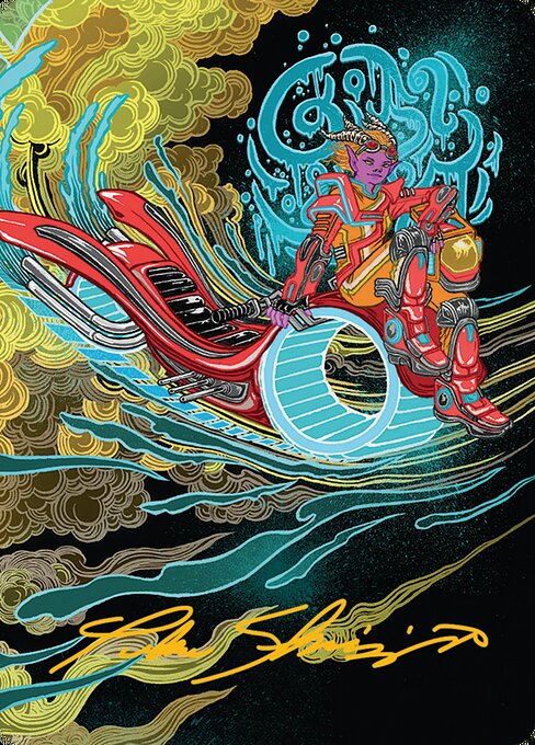 Cloudspire Skycycle // Cloudspire Skycycle — art by Yuko Shimizu