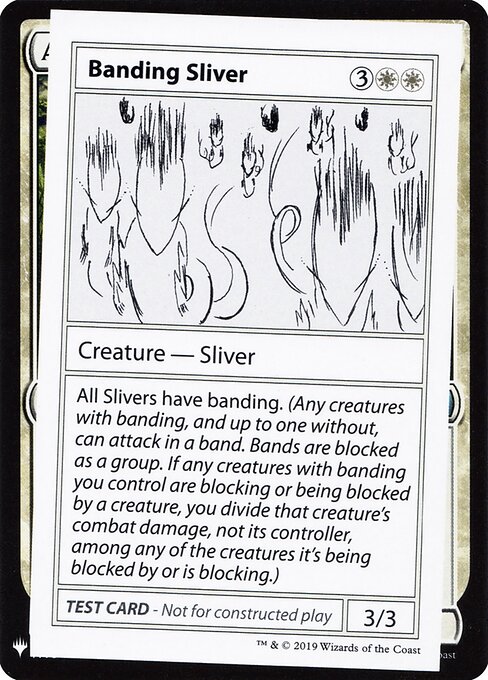 Banding Sliver — art by Alicia Mickes