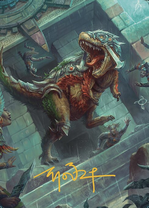 Carnage Tyrant // Carnage Tyrant — art by Monztre