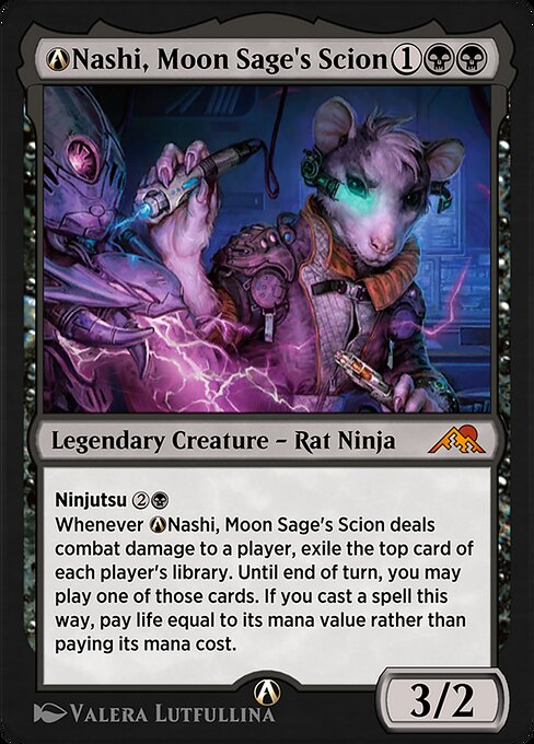 A-Nashi, Moon Sage's Scion — art by Valera Lutfullina