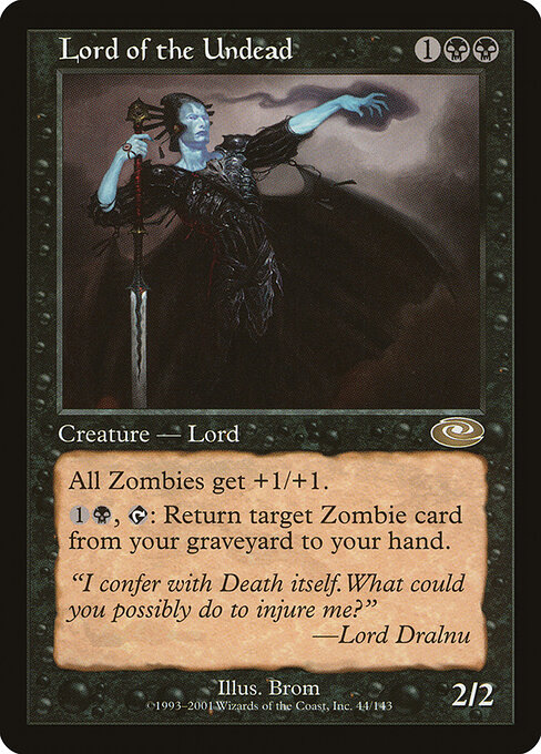 Lord of the Undead — art by Brom
