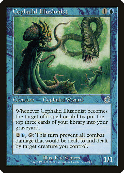 Cephalid Illusionist — art by Pete Venters