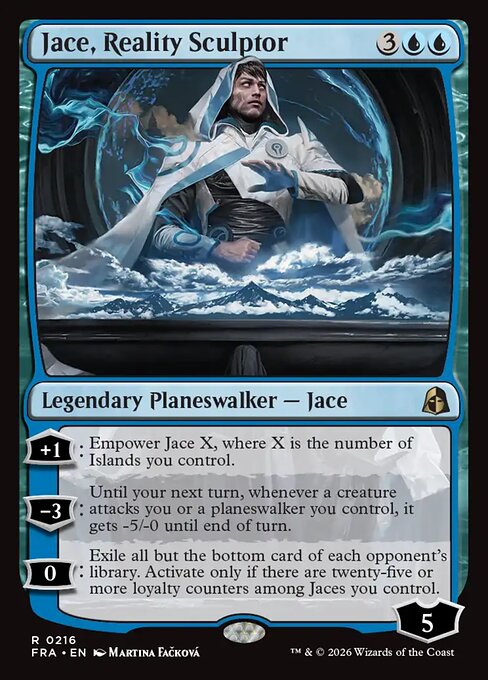 Jace, Reality Sculptor — art by Martina Fačková