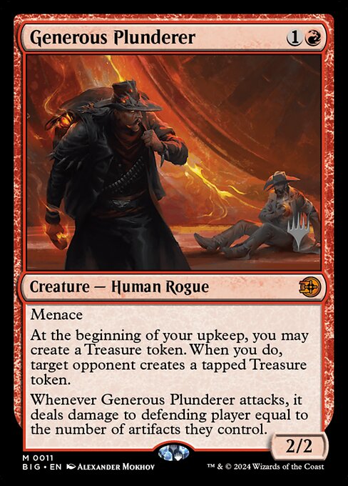 Generous Plunderer — art by Alexander Mokhov