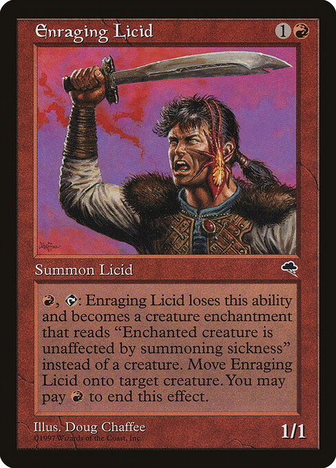 Enraging Licid — art by Doug Chaffee