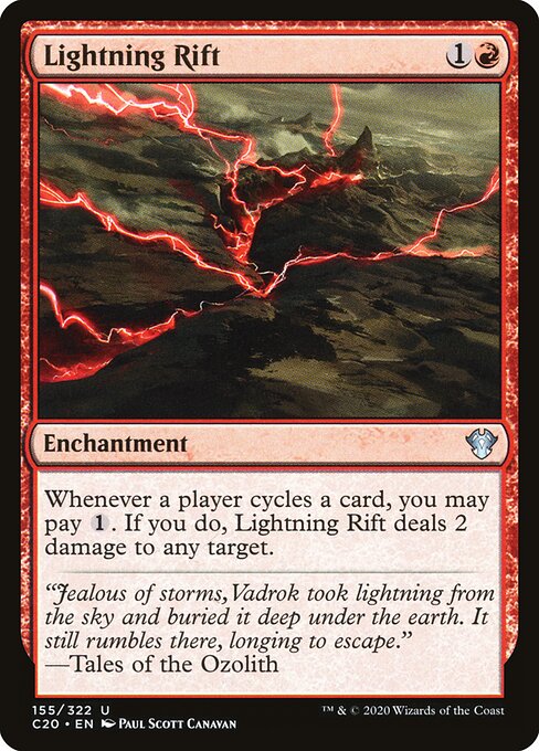 Lightning Rift — art by Paul Scott Canavan
