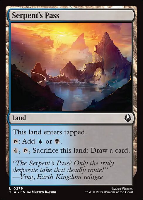 Serpent's Pass — art by Matteo Bassini