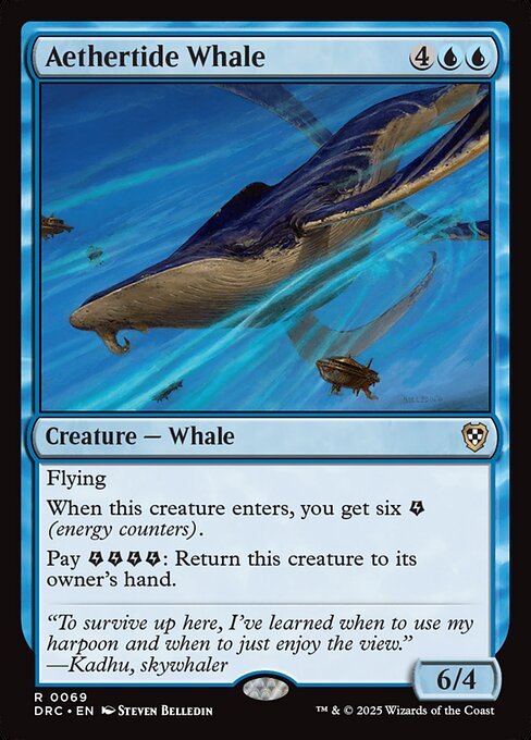 Aethertide Whale — art by Steven Belledin