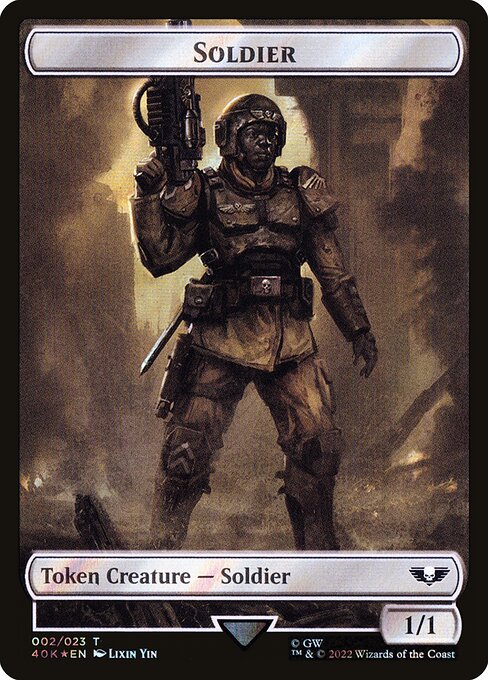 Soldier — art by Lixin Yin
