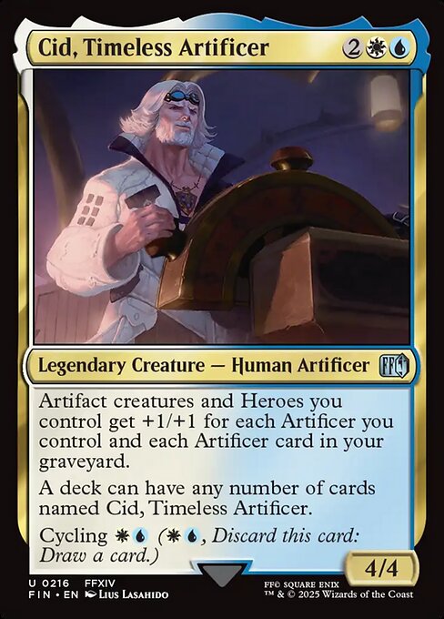 Cid, Timeless Artificer — art by Lius Lasahido