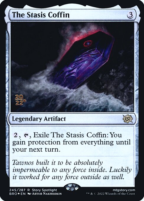 The Stasis Coffin — art by Artur Nakhodkin