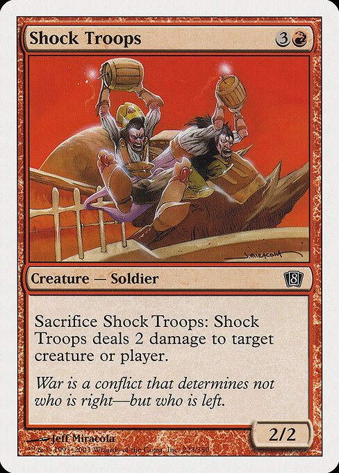 Shock Troops — art by Jeff Miracola