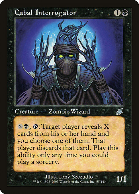 Cabal Interrogator — art by Tony Szczudlo