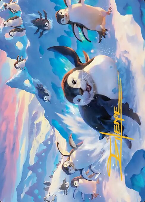 Otter-Penguin // Otter-Penguin — art by Eilene Cherie