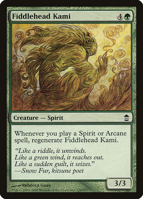 Fiddlehead Kami — art by Rebecca Guay