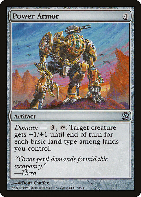 Power Armor — art by Doug Chaffee