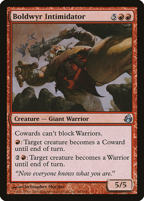 Boldwyr Intimidator — art by Christopher Moeller