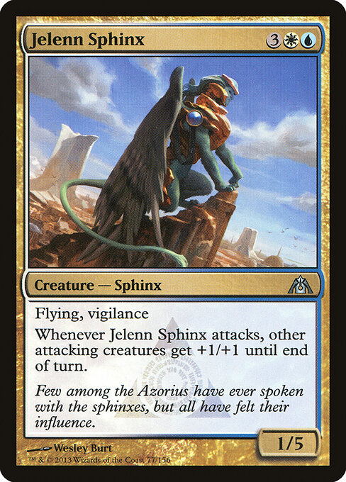 Jelenn Sphinx — art by Wesley Burt