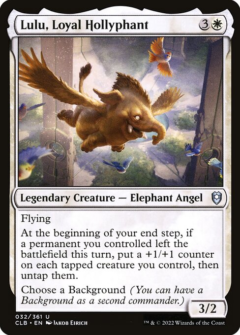 Lulu, Loyal Hollyphant — art by Jakob Eirich