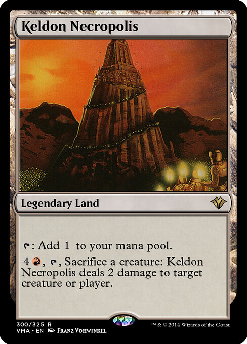 Keldon Necropolis — art by Franz Vohwinkel