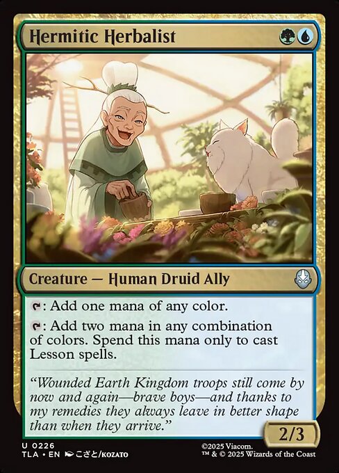 Hermitic Herbalist — art by Kozato