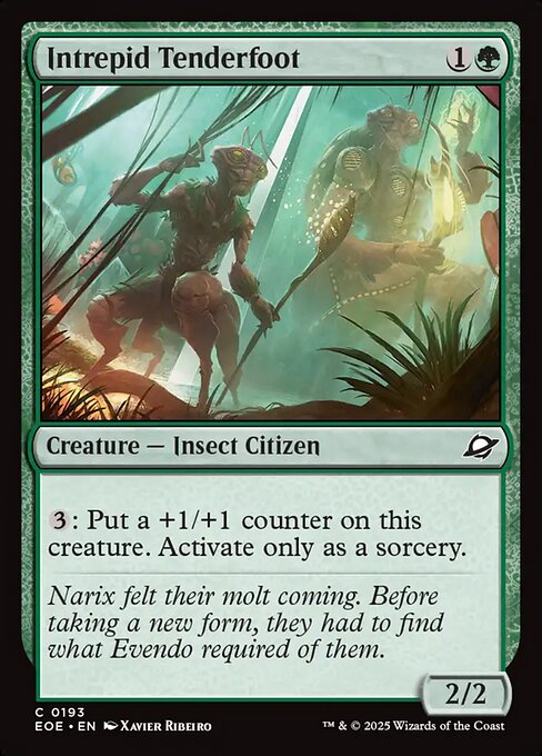 Intrepid Tenderfoot — art by Xavier Ribeiro
